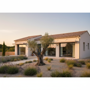 Maison contemporaine en Provence, Maisons France Confort Var, format bannière