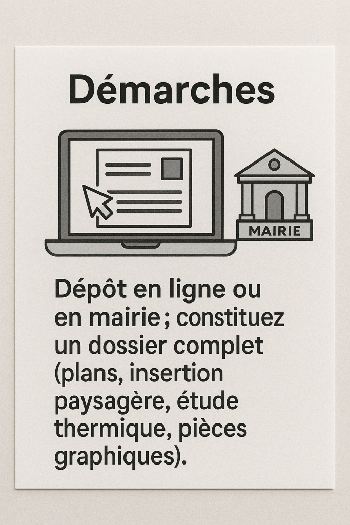 démarche pour construire une maison