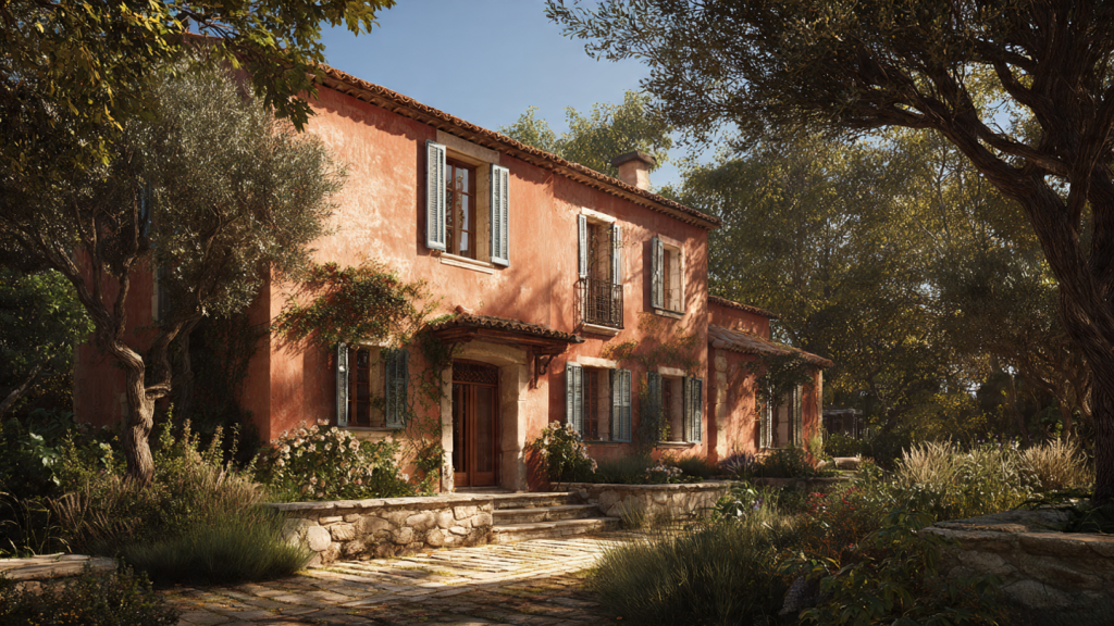 maison provençale du Var réalisée par constructeur de maison dans le Var