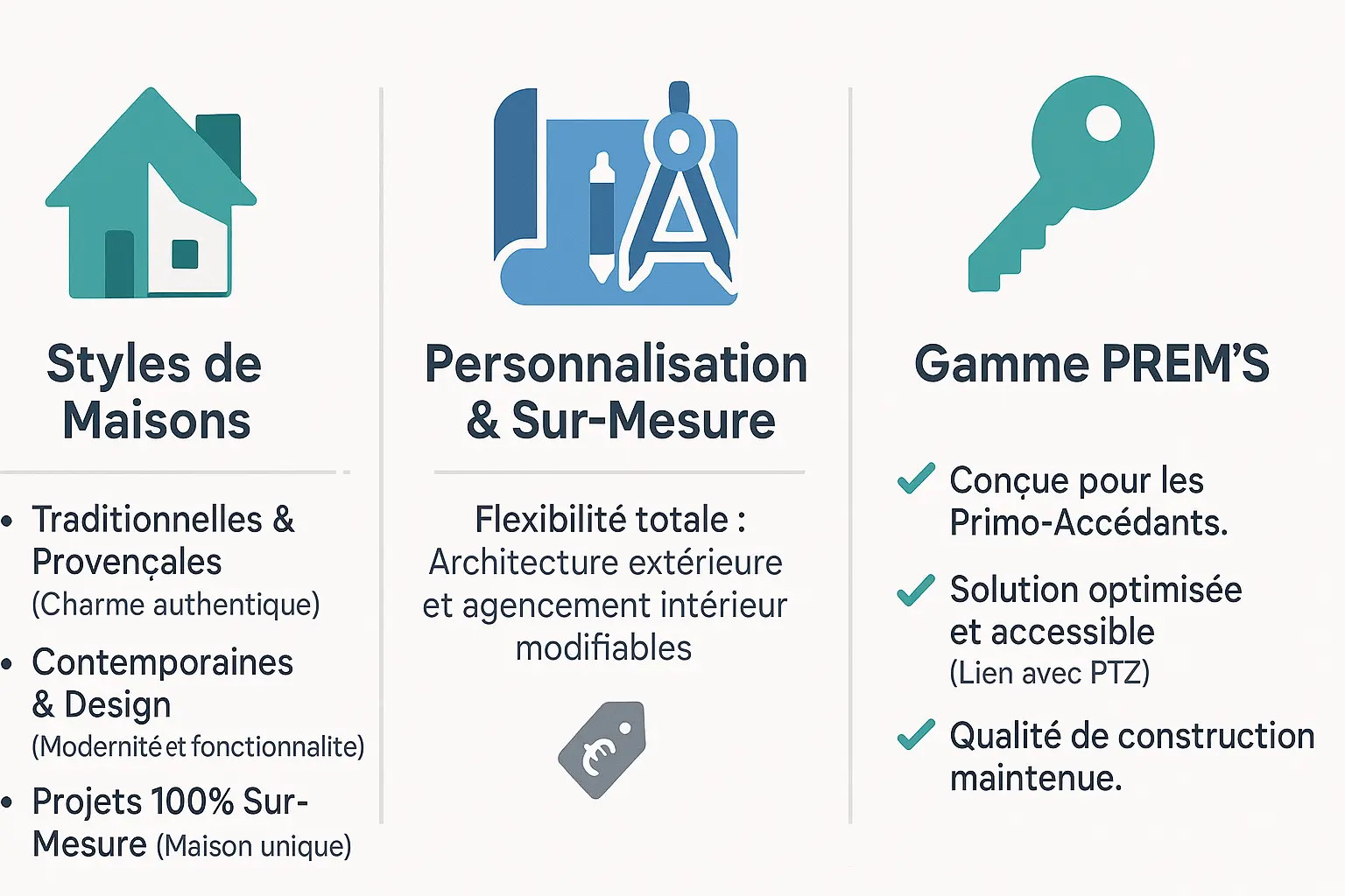 Maisons Villas Prisme en région PACA