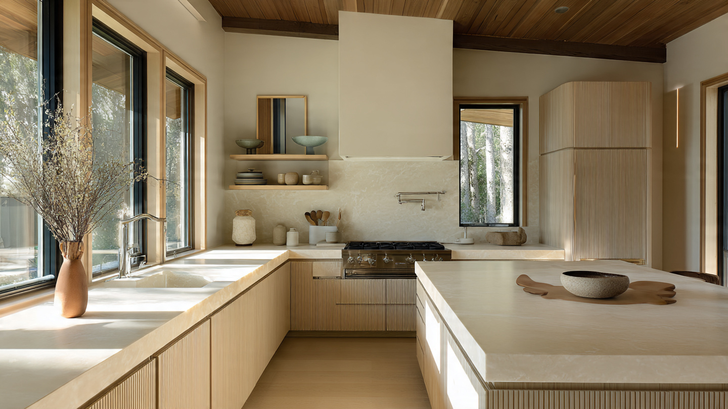 cuisine avaec ilot central