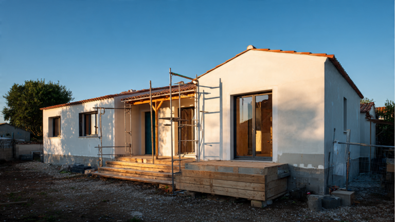 Maison isolation par l'extérieur : ITE