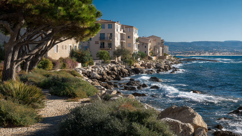 Littoral de La Seyne : vues préservées, transparences et volumes soignés