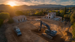 terrassement pour étude de sol obligatoire avant construction