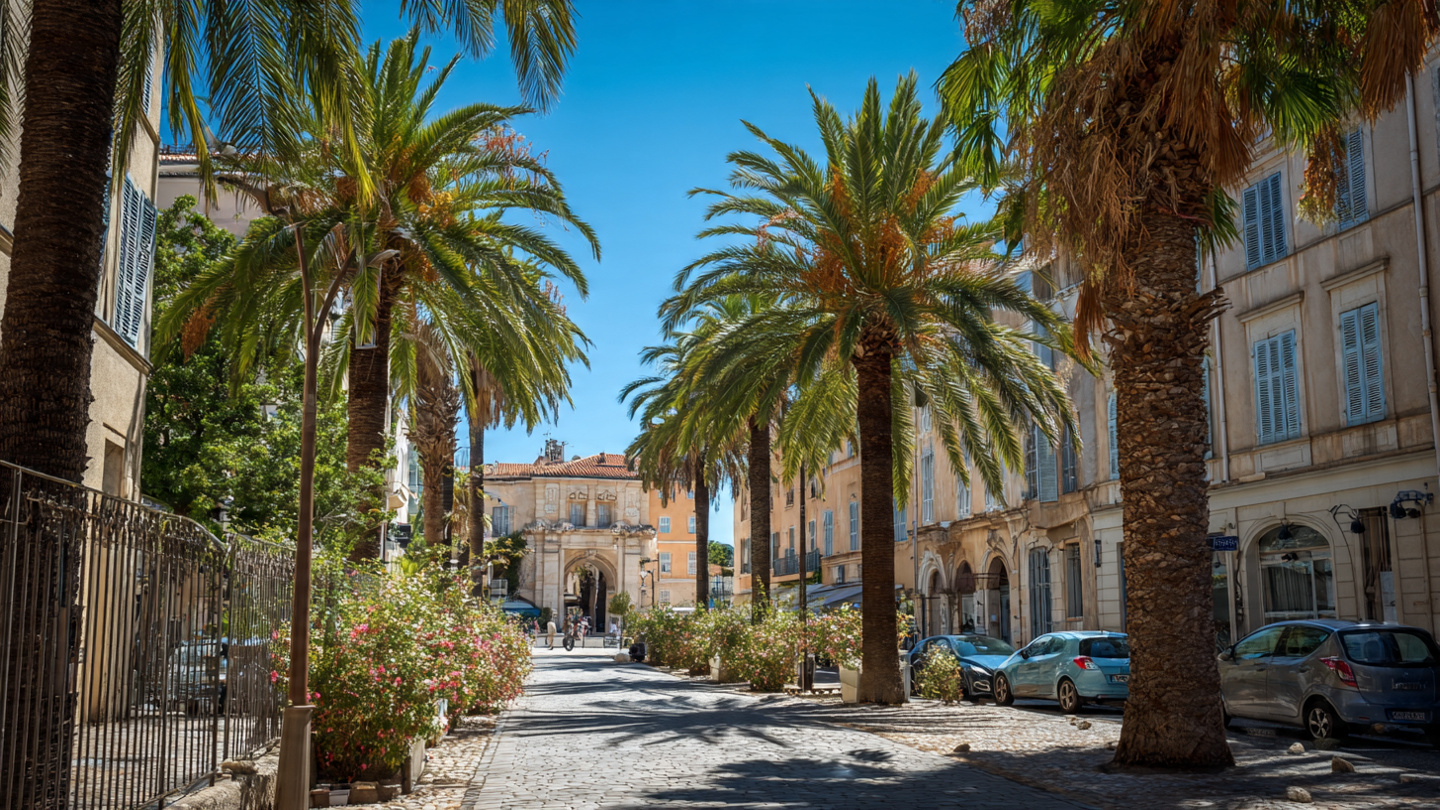 centre ville de hyeres