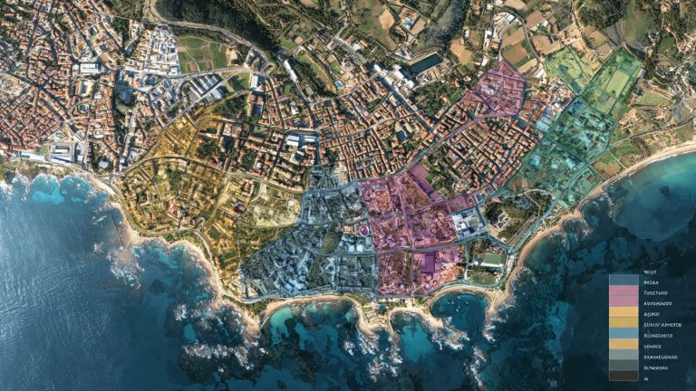 vue aérienne PLU Fréjus