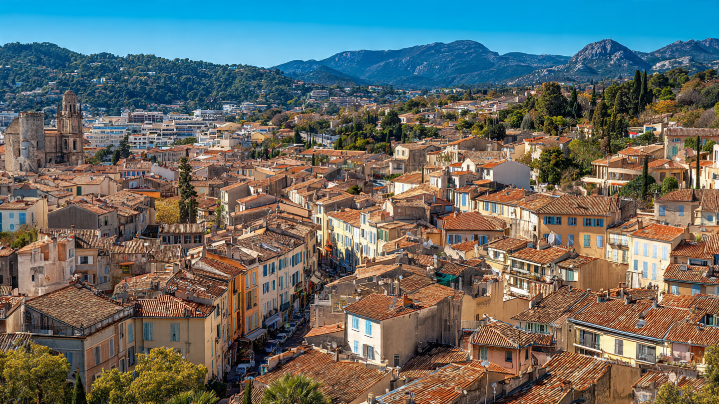 centre ville d'ollioules