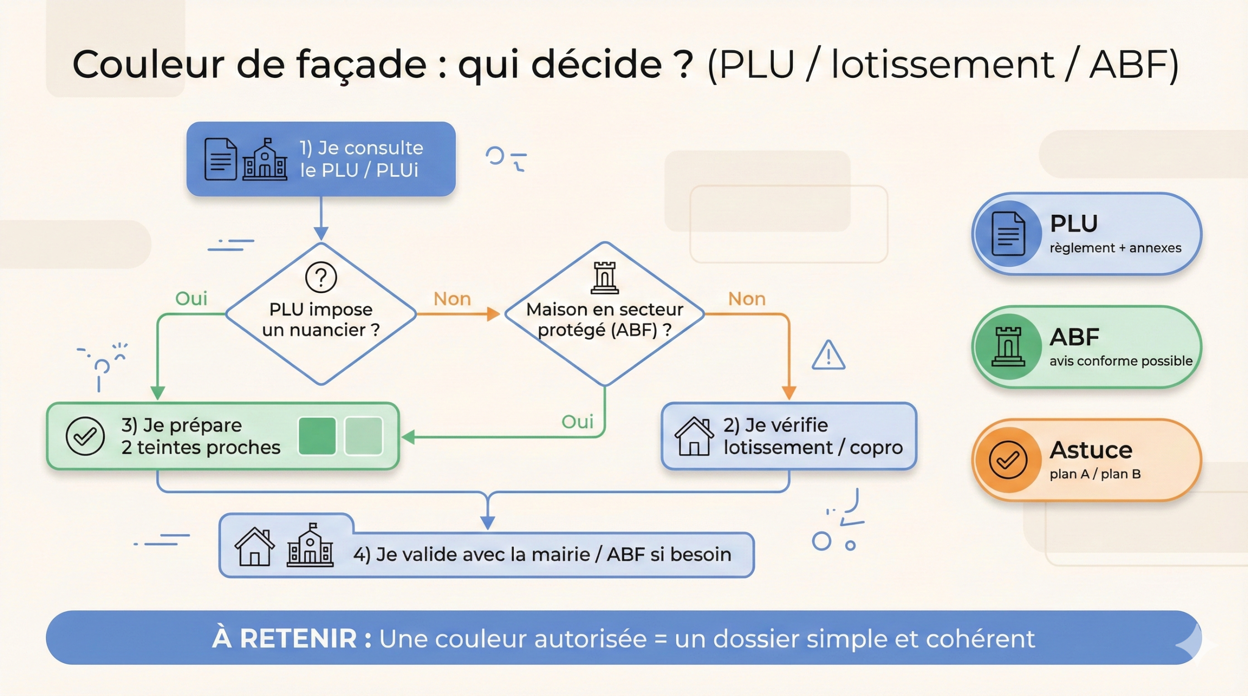 couleur façade qui décide ?