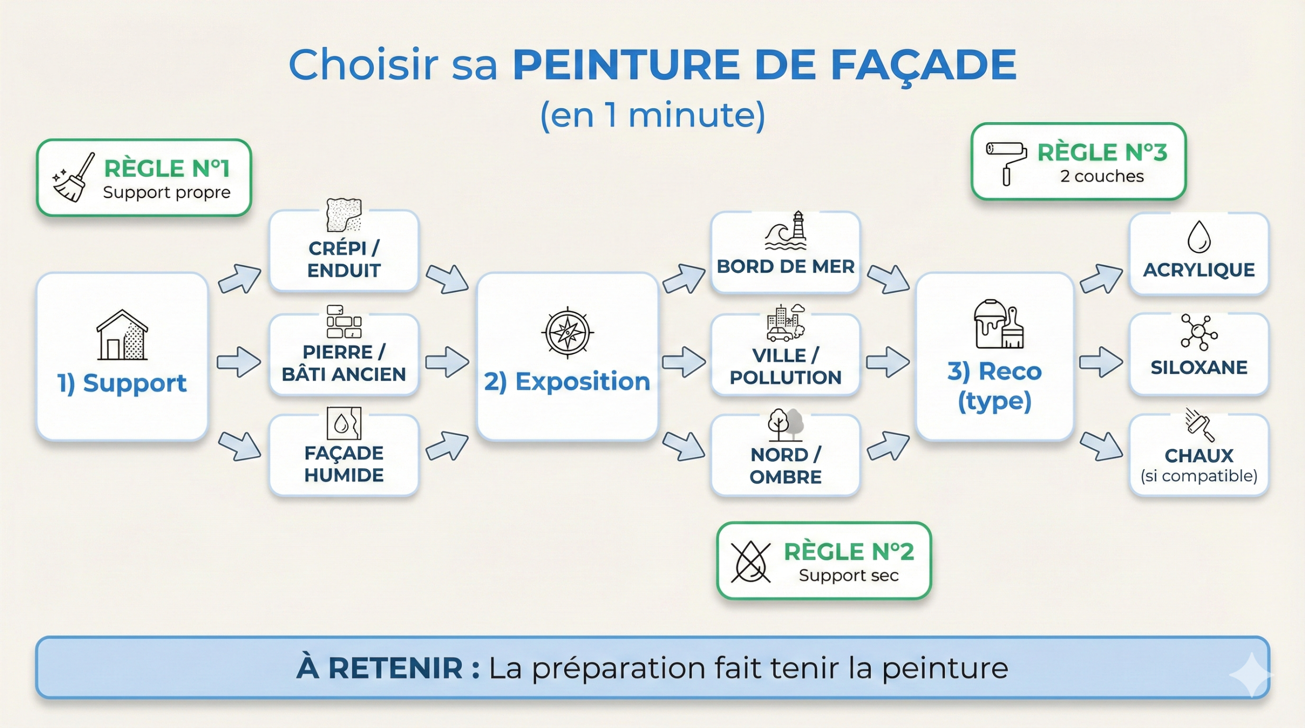 choisir sa peinture de façade