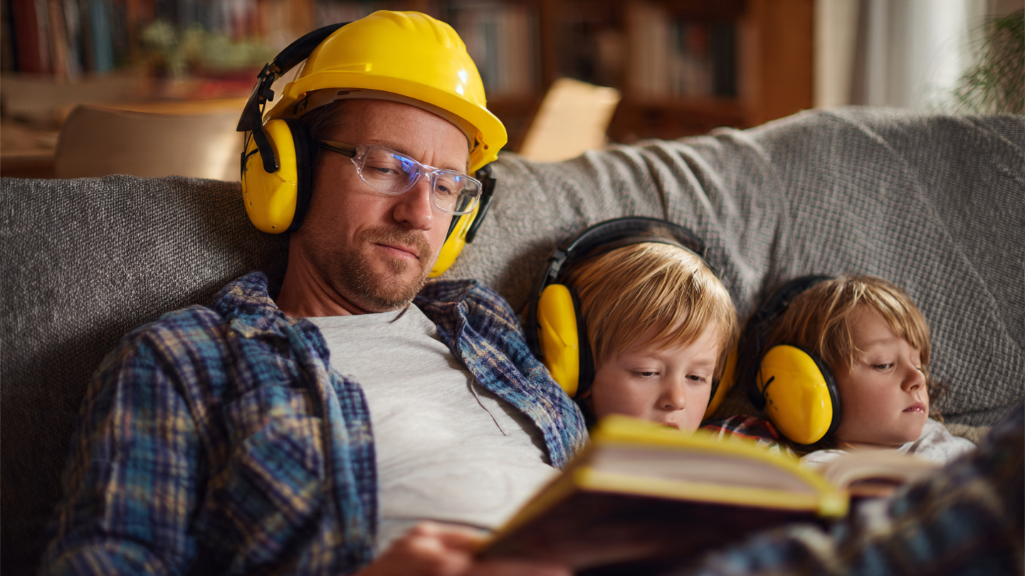 le bruit dans une maison