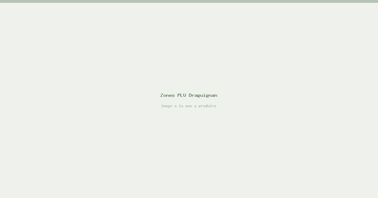zones plu draguignan